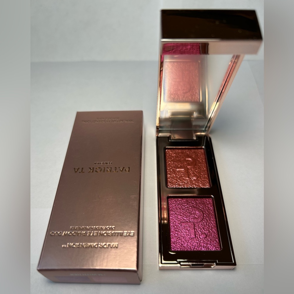 NWT🌷Patrick Ta Major Dimension Eye Illusion Eyeshadow Duo in “I’m With Her”